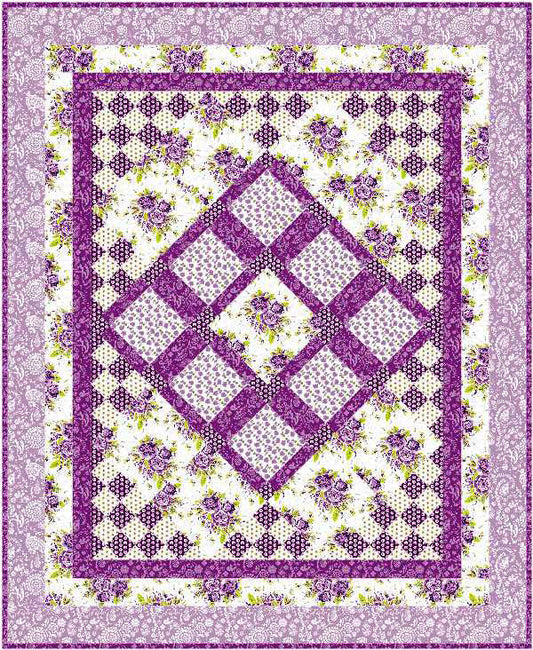 Scent of Lavender Quilt SM-119e - Downloadable Pattern