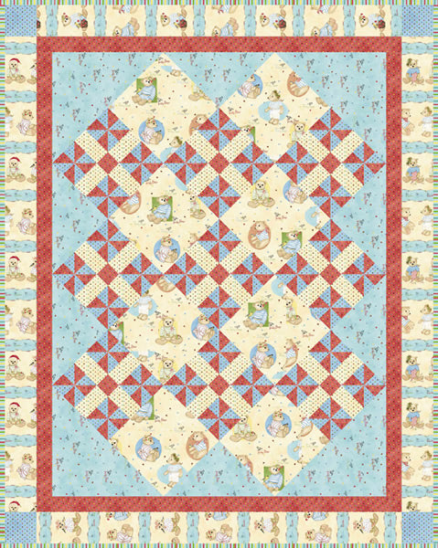 Dreaming of Teddy Bears Quilt Pattern SM-120 - Paper Pattern