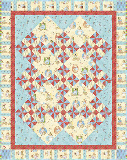 Dreaming of Teddy Bears Quilt Pattern SM-120 - Paper Pattern