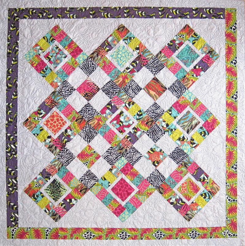 Life is a Jungle Quilt Pattern - Straight to the Point Series SM-132 - Paper Pattern