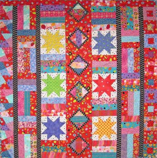 Dot...To...Dot...To...Dot Quilt SM-134e - Downloadable Pattern