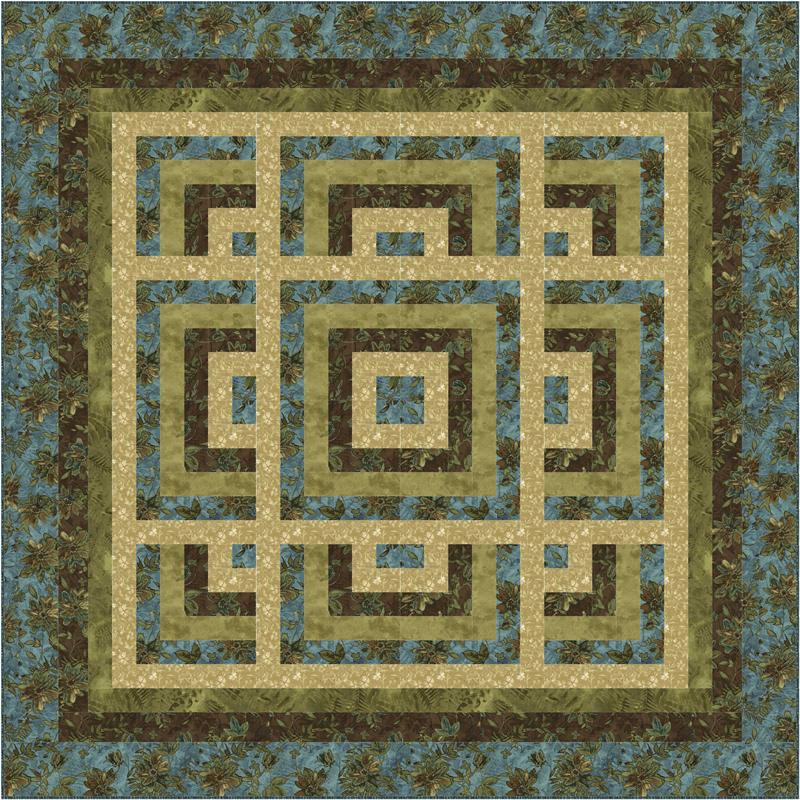 Tranquil Evening Quilt Pattern SM-142 - Paper Pattern