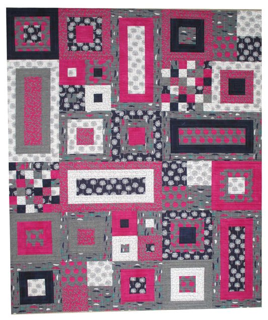 Moving Blocks Quilt SM-151e - Downloadable Pattern