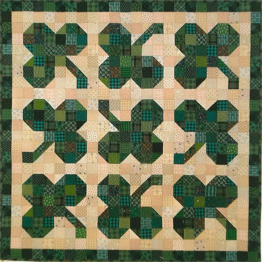 Shamrocks Quilt SP-108e - Downloadable Pattern