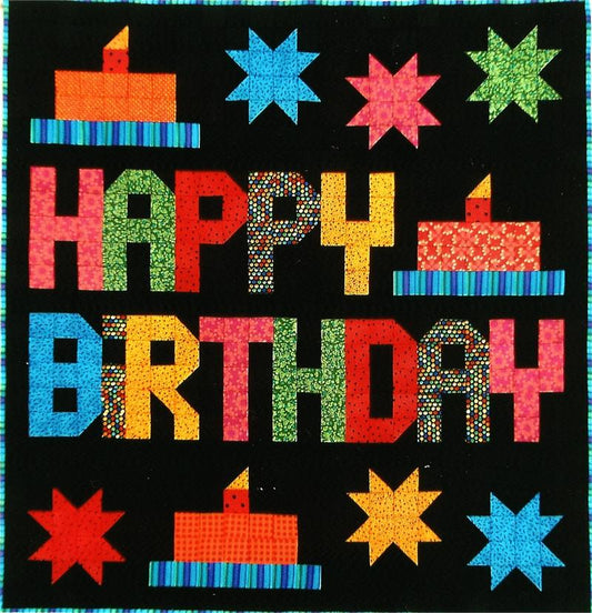 Happy Birthday Quilt SP-110e - Downloadable Pattern