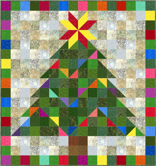 Playful Garland Quilt Pattern SP-115 - Paper Pattern