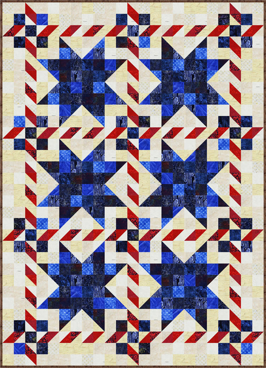 Thank You Troops Quilt SP-210e - Downloadable Pattern