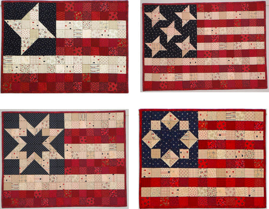 Broad Stripes, Bright Stars Quilt SP-212e - Downloadable Pattern