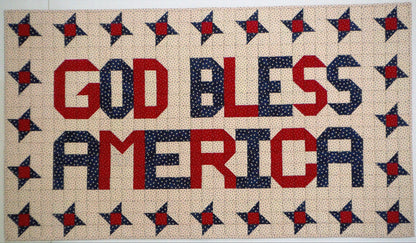 God Bless America Quilt SP-213e - Downloadable Pattern