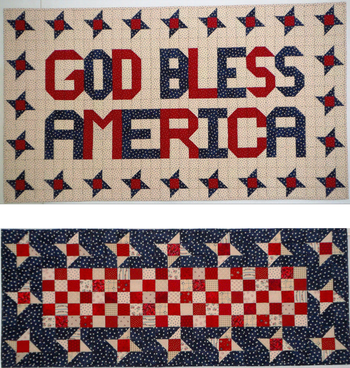 God Bless America Quilt SP-213e - Downloadable Pattern