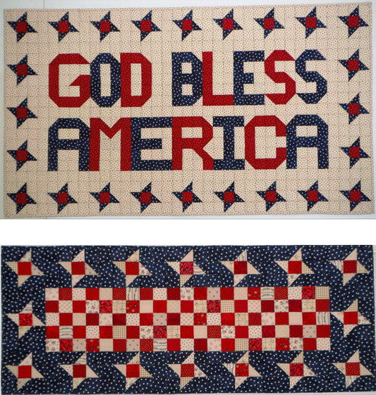 God Bless America Quilt Pattern SP-213 - Paper Pattern