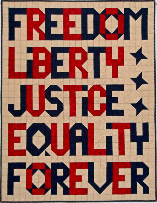 Let Freedom Ring Quilt Pattern SP-214 - Paper Pattern