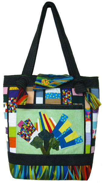 Sam's Modern Tote Bag Pattern SQD-109 - Paper Pattern