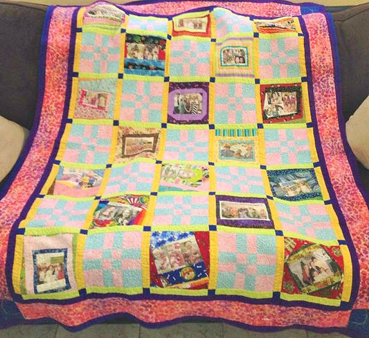 Picture Memories Quilt SQD-110e - Downloadable Pattern