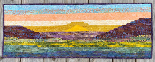 Sunrise Wall Hanging Pattern STEM-108 - Paper Pattern