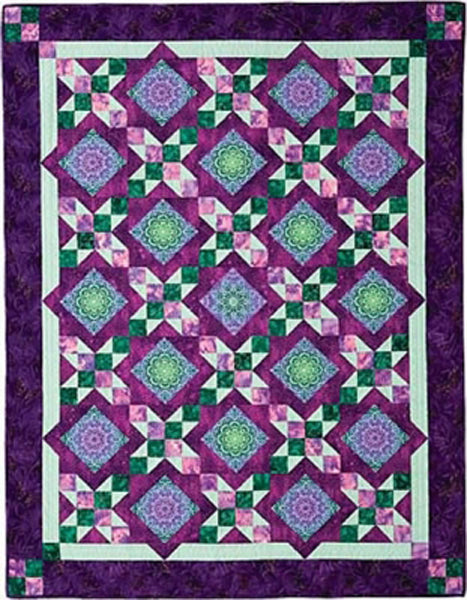 Royal Gems Quilt TL-04e - Downloadable Pattern