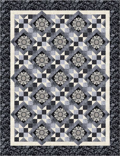 Royal Gems Quilt TL-04e - Downloadable Pattern