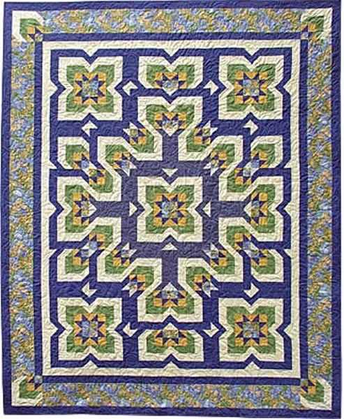 Mosaic Magic Quilt TL-06e - Downloadable Pattern