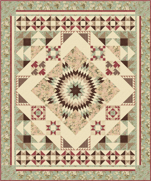 Lonestar Sampler Quilt TL-100e - Downloadable Pattern