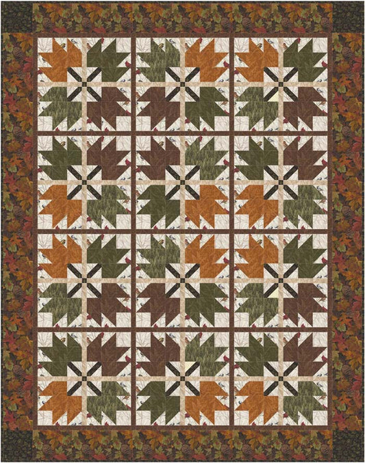 Autumn Splendor Quilt TL-20e - Downloadable Pattern