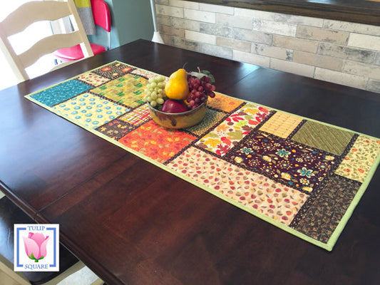 Random Windows Table Runner TS-545e - Downloadable Pattern