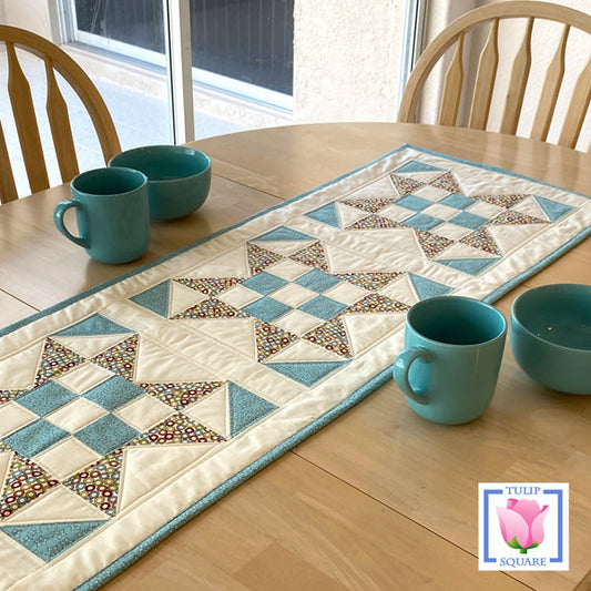 X Marks the Spot Table Runner  TS-595e - Downloadable Pattern