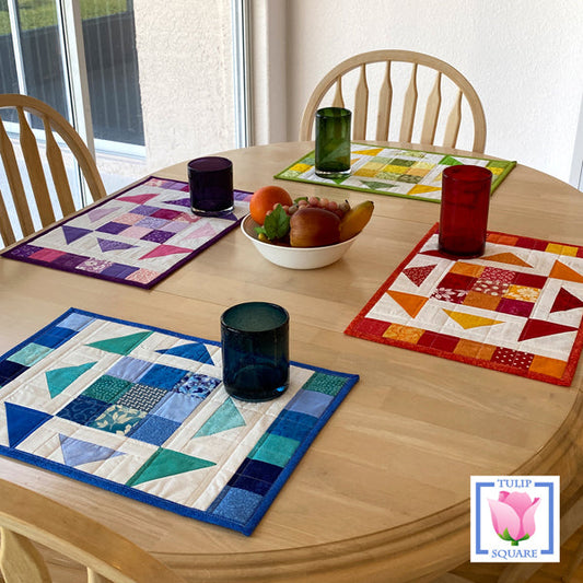 Kaleidoscope Placemats TS-598e - Downloadable Pattern