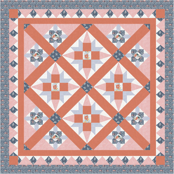 Queen of the Prairie Quilt TTQ-118e - Downloadable Pattern