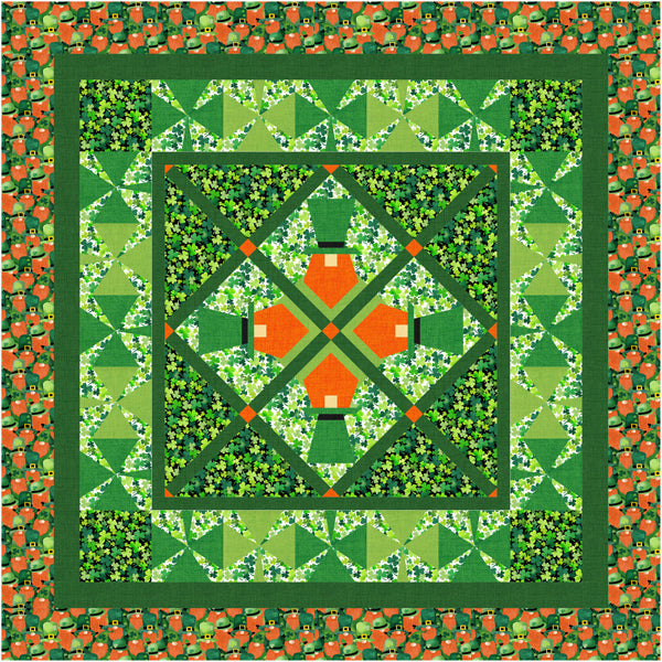 Luck of the Irish Quilt TTQ-130e - Downloadable Pattern