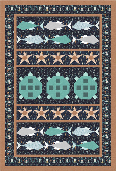 What a Catch Quilt TTQ-133e - Downloadable Pattern