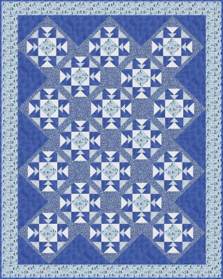 Falling Snow Quilt TWW-0298e - Downloadable Pattern