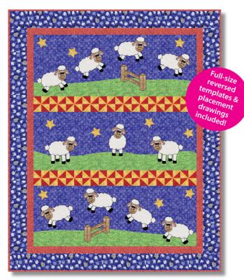 Counting Sheep Quilt TWW-0300Re - Downloadable Pattern