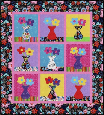 Big Blooms Quilt TWW-0305e - Downloadable Pattern