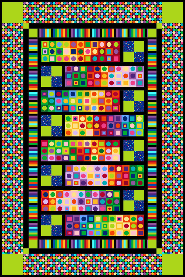 Modern Vibe Quilt UCQ-P50e - Downloadable Pattern