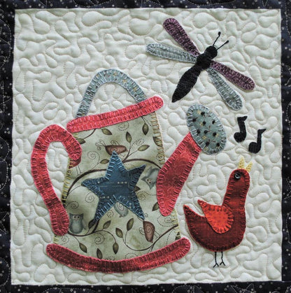 Tweets & Twinkles BOM - Block 6 Songbird Quilt Pattern UCQ-P556 - Paper Pattern