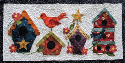 Tweets & Twinkles BOM - Block 7 Birdhouse Row UCQ-P557e - Downloadable Pattern