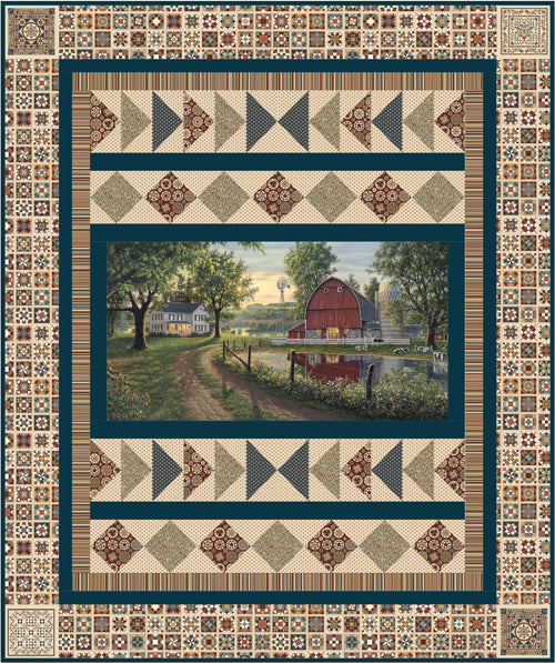 Homestead Quilt UCQ-P62e - Downloadable Pattern